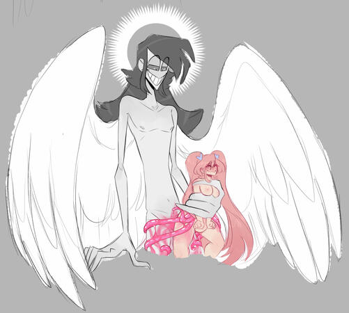 Sade (OC) and Pish (Wife's OC)